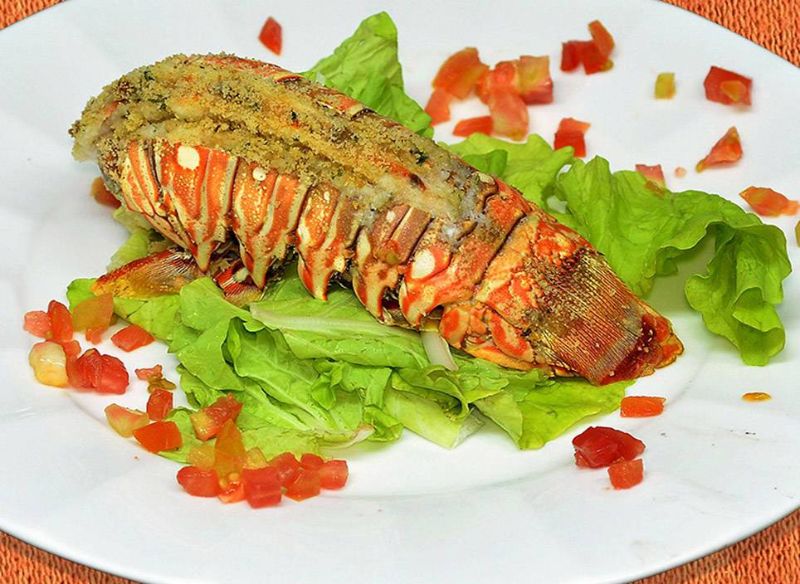 Product Photography - Lobster from Al Pescatore Restaurant. Havana. Cuba